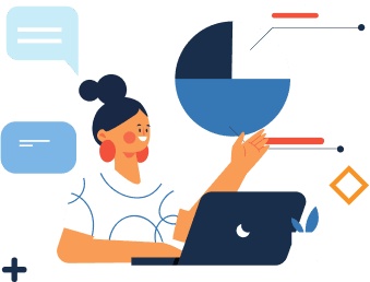 Woman at work